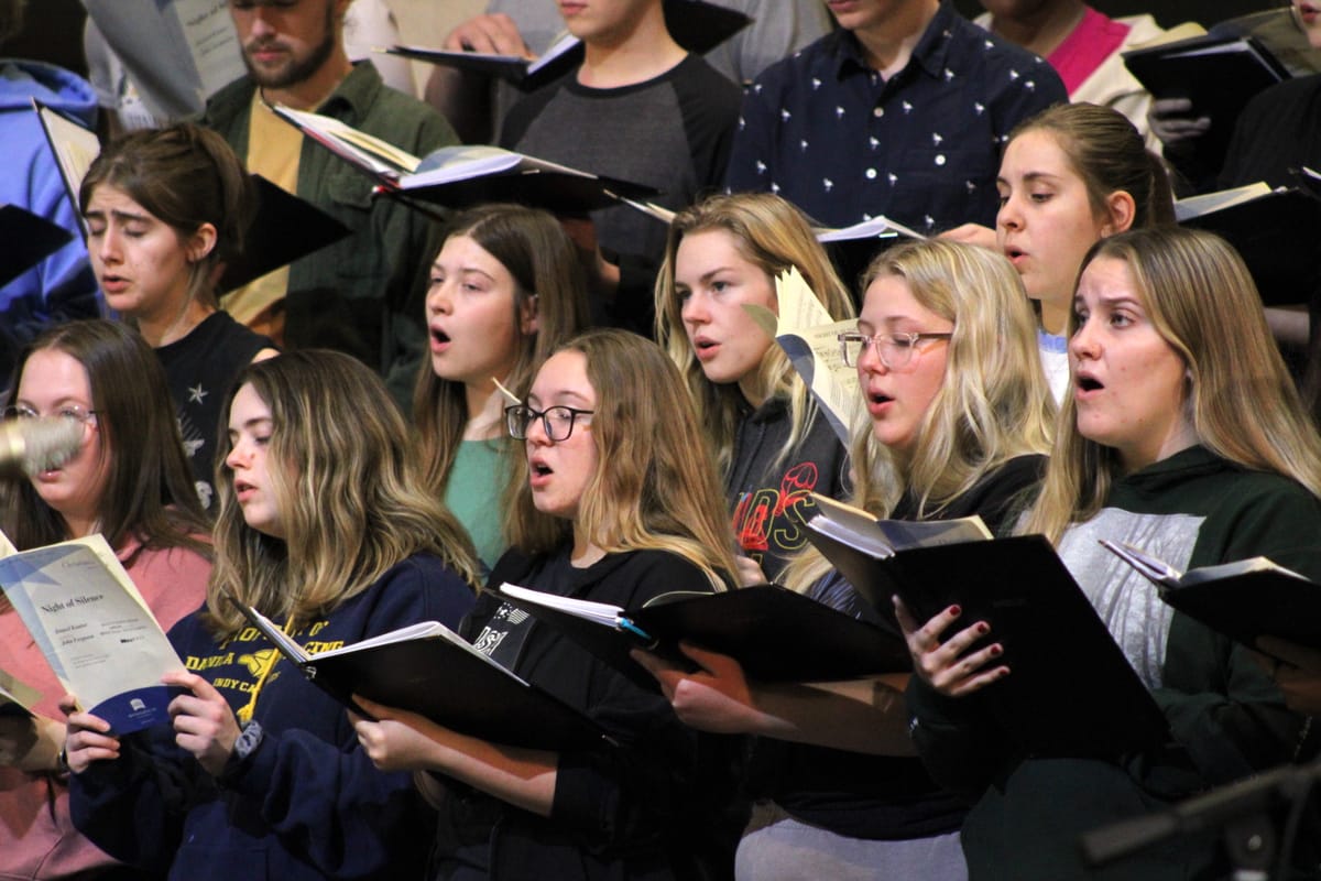 Ensembles prepare for 86th vespers