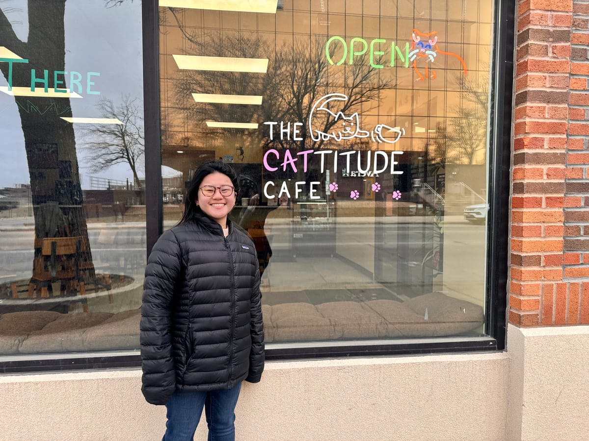 Out to eat in Sioux Falls: Cats, treats and coffee at downtown cafe