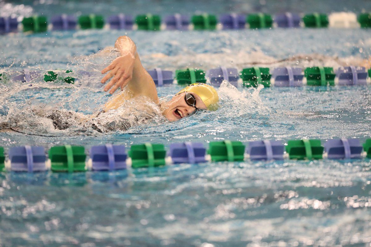 All-American swimmer finishes final season