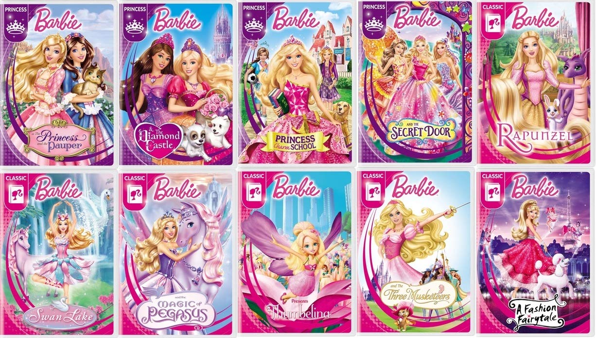 Barbie related movies sale