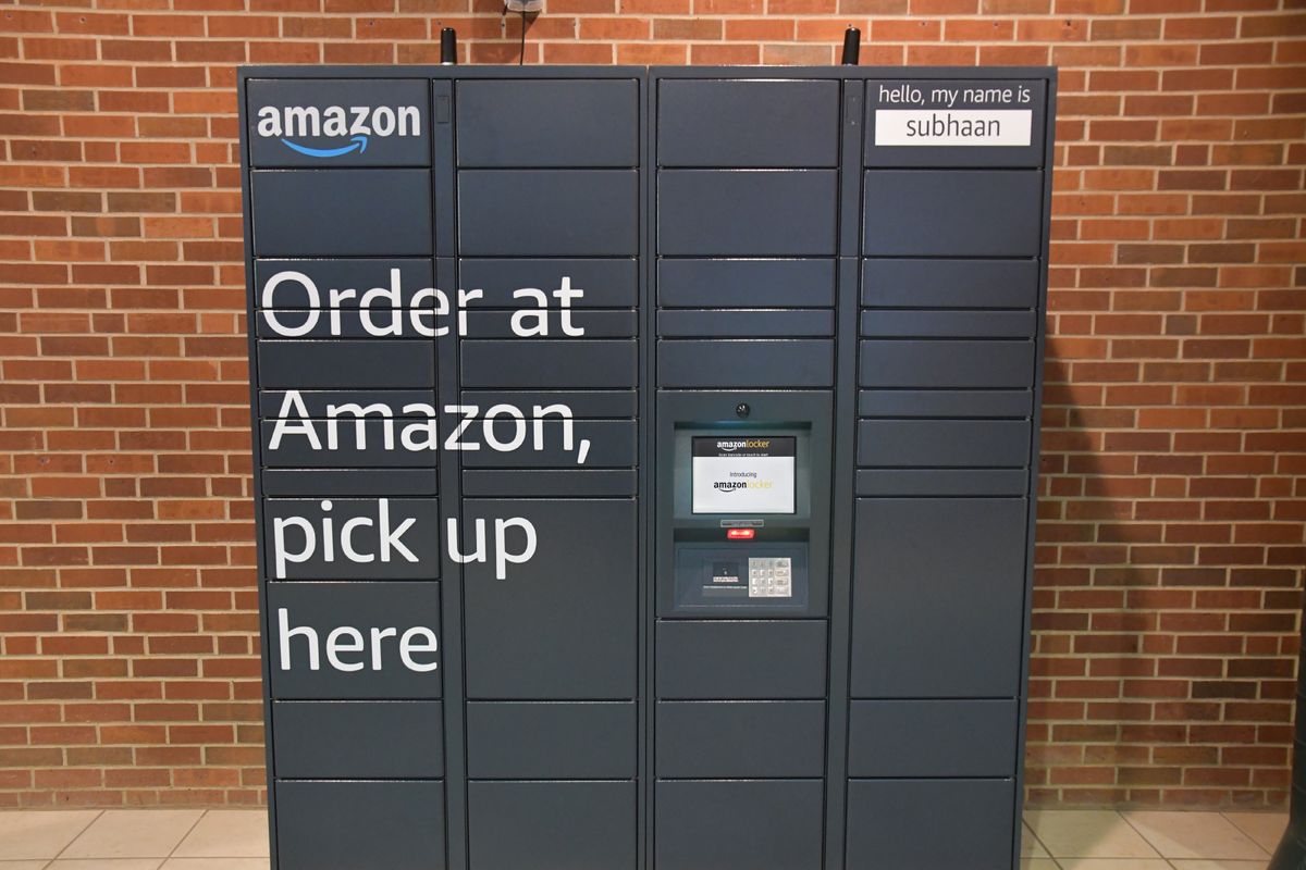 New Amazon lockers bring convenience to campus