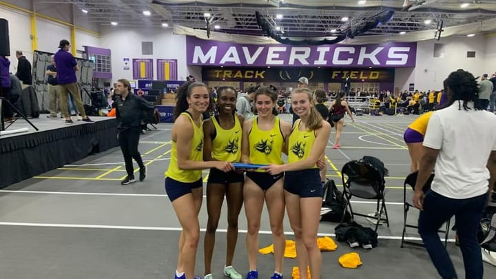 Women’s track and field achieves wins, new school records