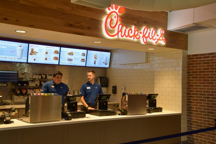 Chick-fil-A records first semester on campus, students share perspectives