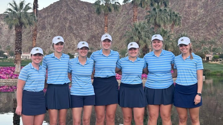 Women's golf opens spring with double victories