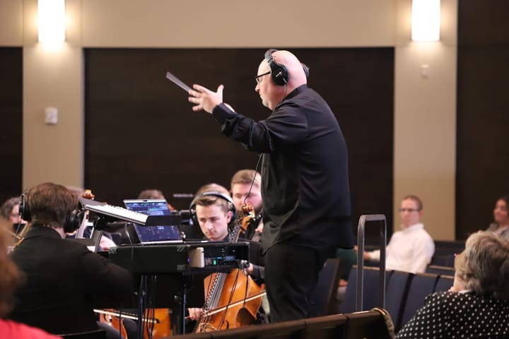 Augustana Orchestra integrates contemporary music-making technology