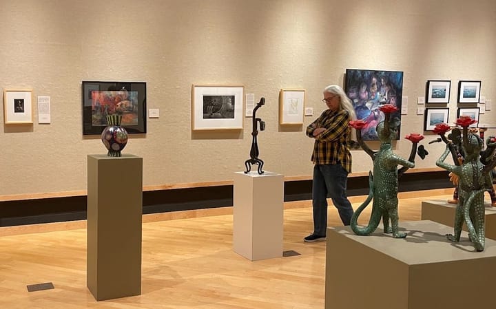 Art faculty share personal pieces in showcase