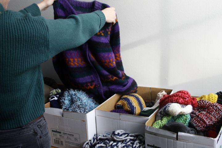 IPO receives winter clothing for international students